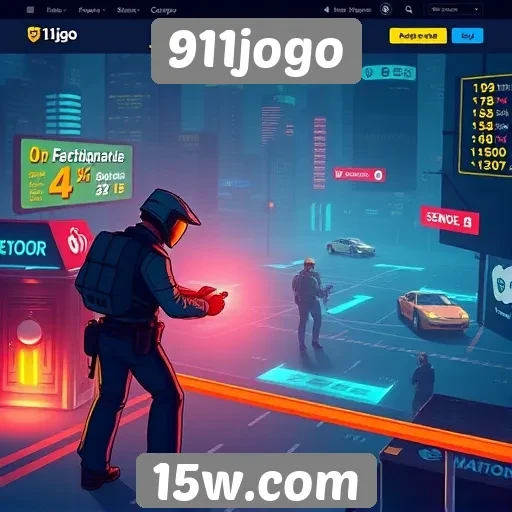 Experiência do usuário no site 911jogo